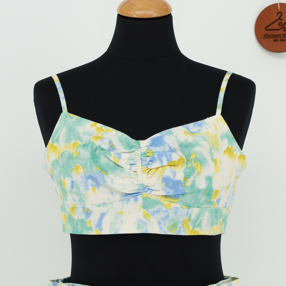 CHRISTIAN LACROIX‎ Linen Blend Shorts Set - Picture 4 of 8
